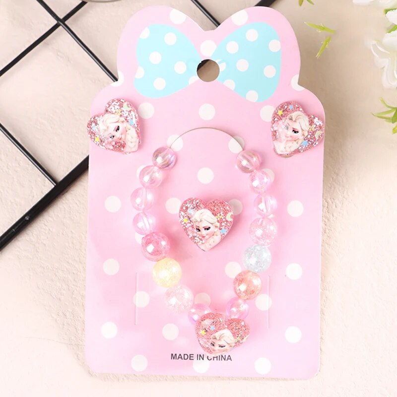 Conjunto Pulseiras Desenho Animado - Meninas