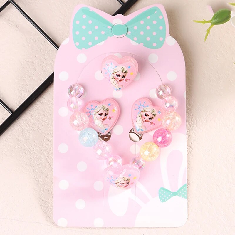 Conjunto Pulseiras Desenho Animado - Meninas