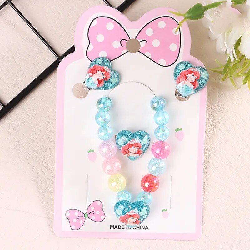 Conjunto Pulseiras Desenho Animado - Meninas