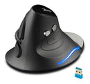Mouse vertical Zelotes  F-17 preto