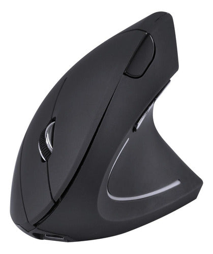 Mouse vertical recarregável Vinik  PM300 preto