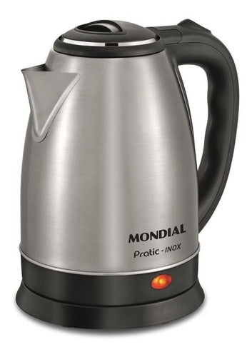 Chaleira elétrica Mondial CE-06 Pratic Inox inox 2L