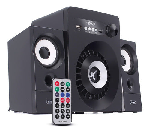 Home Theater Subwoofer 2.1 Caixa De Som P2 Para Tv Notebook