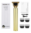 Aparador de pelo Vintage Profissional T9  dourado 110V/220V