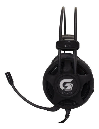 Fone de ouvido over-ear gamer Fortrek G Pro H2