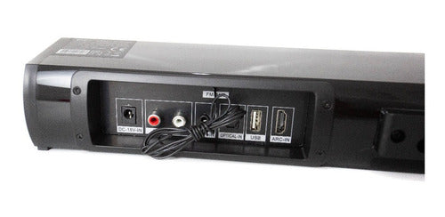 Caixa De Som Para Tv Smart 60 Wats Bluetoth Soundbar Óptica