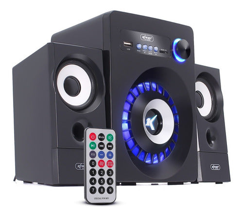 Home Theater Subwoofer 2.1 Caixa De Som P2 Para Tv Notebook