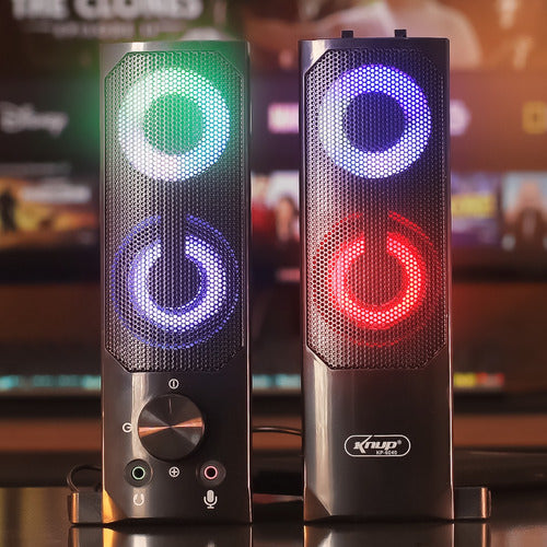 Soundbar Caixa De Som Home Theater Smart Tv Pc Gamer Usb P2 -