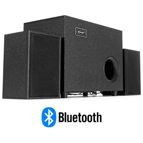 Caixa De Som Potente Soundbar Bluetooth Subwoofer Led Usb P2