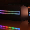 Caixa De Som Bluetooth Potente Soundbar Tv Pc Notebook Led