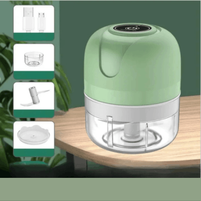 Mini Moedor Elétrico de Legumes