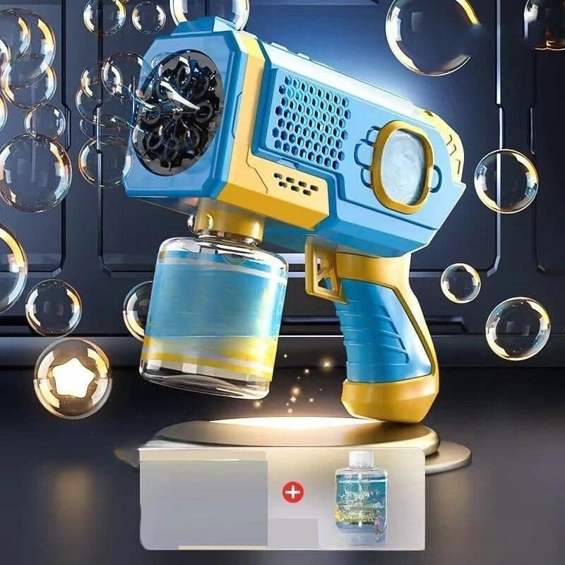 Pistola de Bolha de Sabão de Astronauta