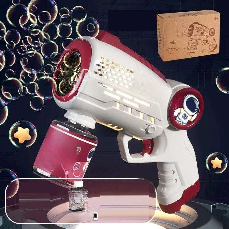 Pistola de Bolha de Sabão de Astronauta
