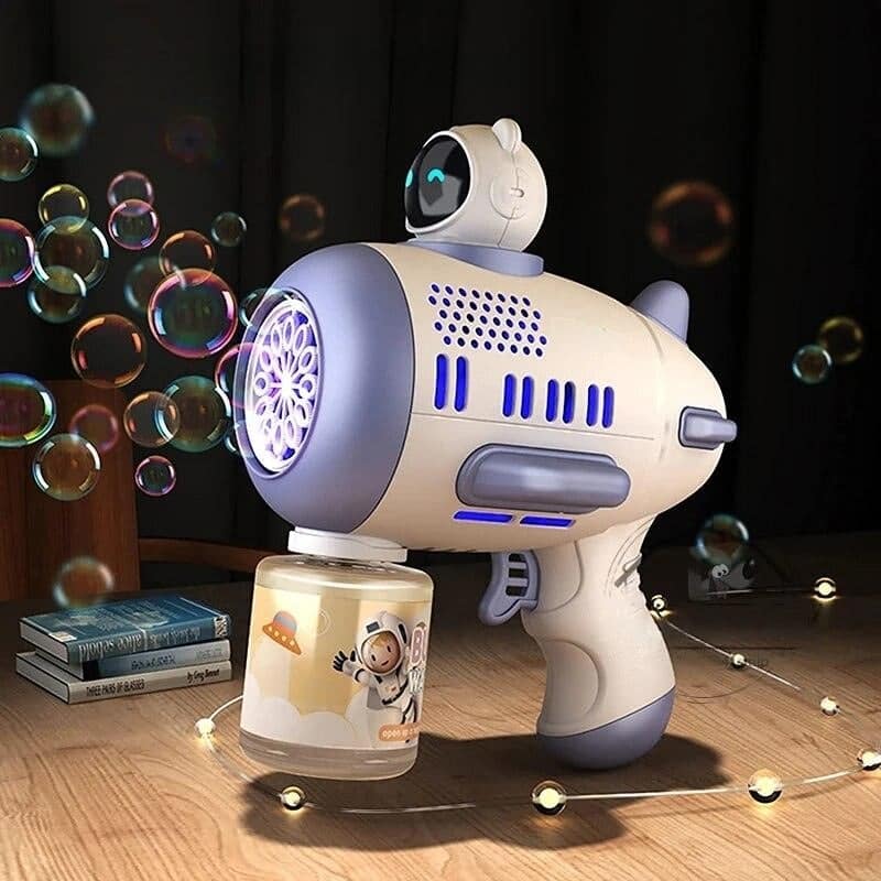 Pistola de Bolha de Sabão de Astronauta