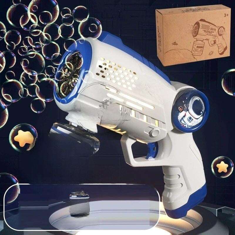 Pistola de Bolha de Sabão de Astronauta