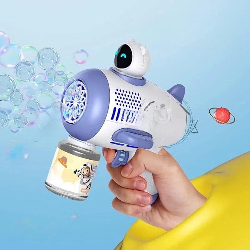 Pistola de Bolha de Sabão de Astronauta