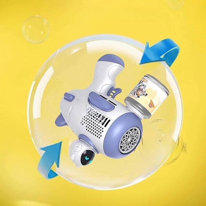 Pistola de Bolha de Sabão de Astronauta