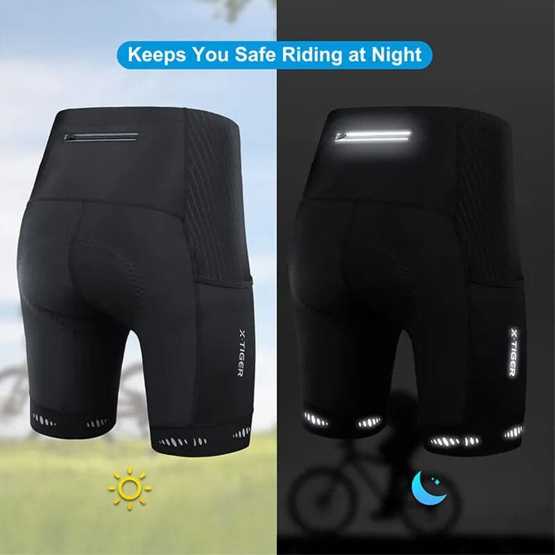 Short de Ciclismo com Bolsa para Homens
