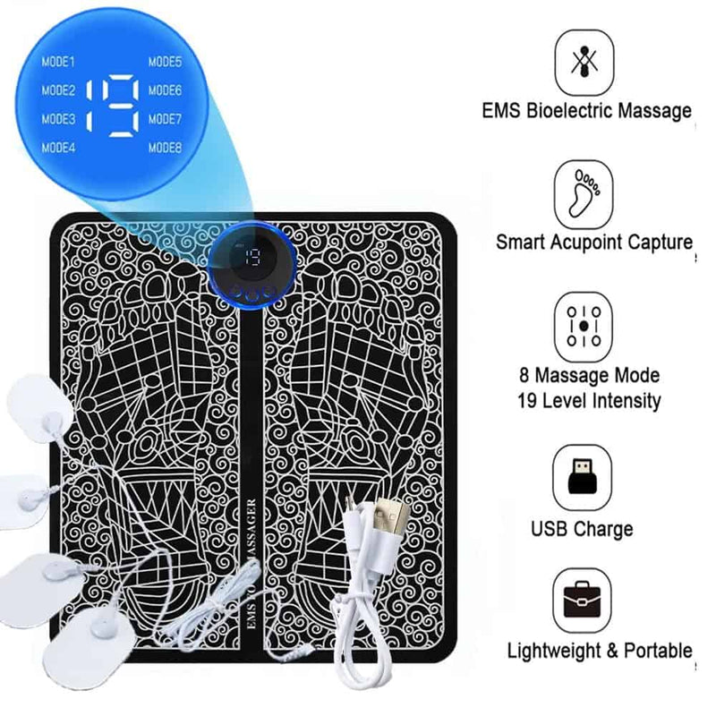 Tapete Massageador para os Pés