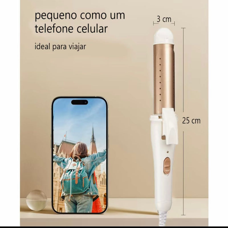 Modelador de Cachos e Alisador 2 em 1 — Bivolt